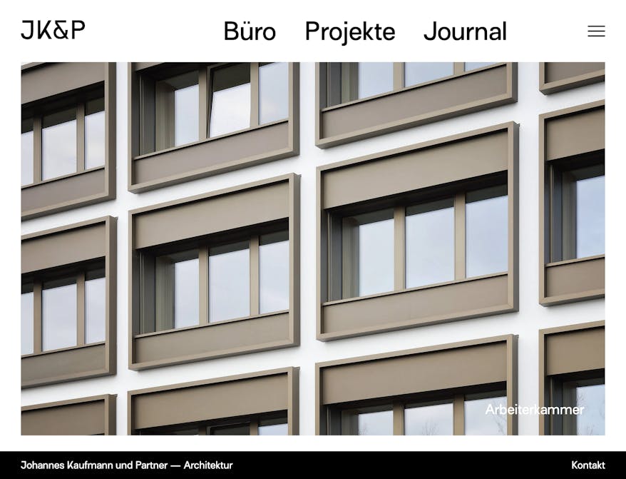 Johannes Kaufmann und Partner — Architektur